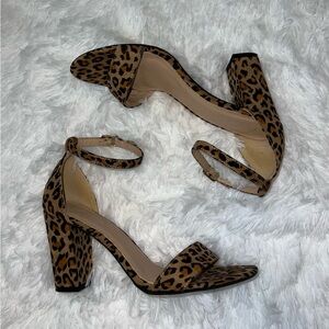 Refresh Cheetah Leopard Print Heels size Women’s 9